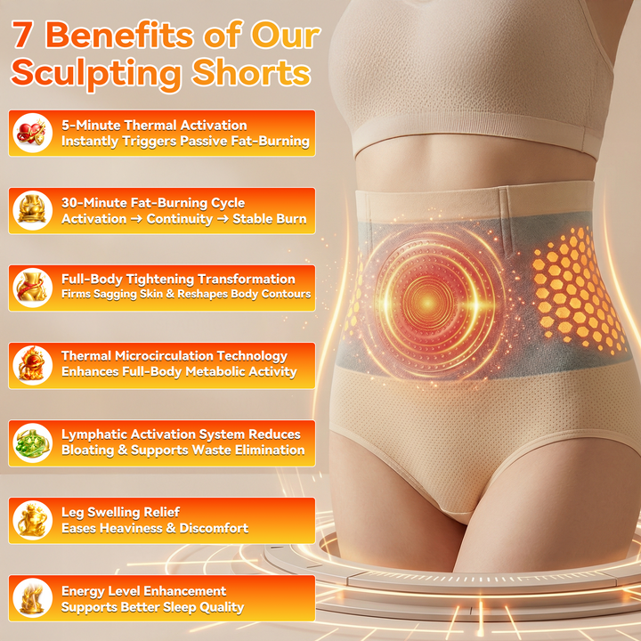 Coreva™ – Moringa &amp; Berberine Micro-Particle Sculpting &amp; Fat-Burn Shaping Shorts + 50% OFF