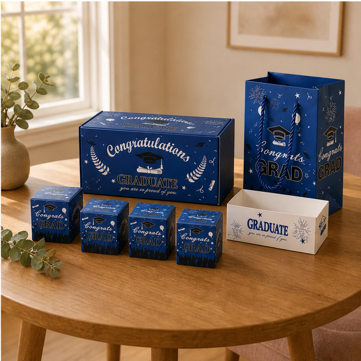 Jubilee™ – Surprise Pop-Up Gift Box Set with Confetti &amp; Wrapping for Graduation + 50% OFF
