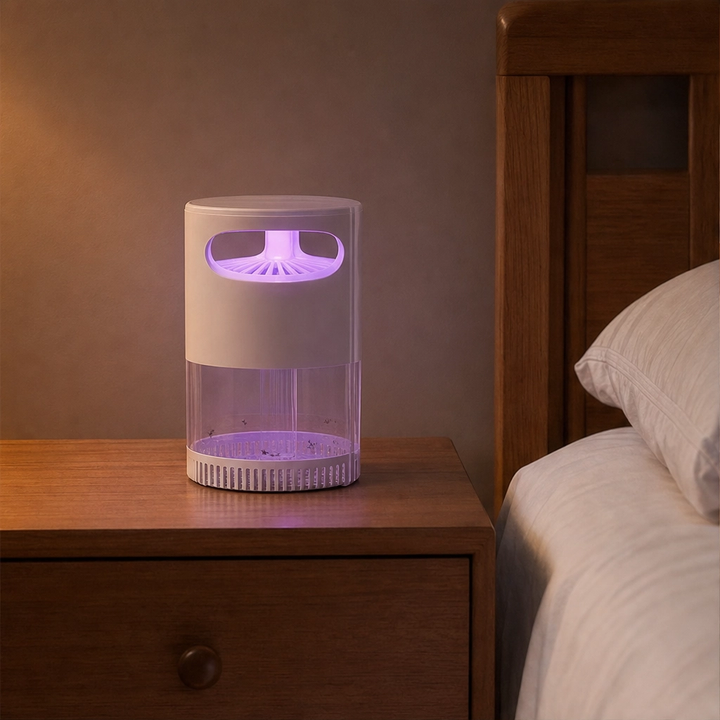 Hushvale™ – Silent Vortex UV Mosquito Trap Lamp for Bedrooms &amp; Nurseries + 50% OFF