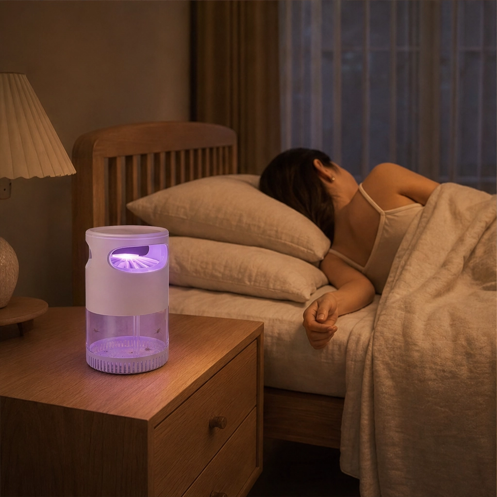 Hushlume™ – Silent UV Mosquito Killer Lamp with 360° Vortex Trap + 50% OFF