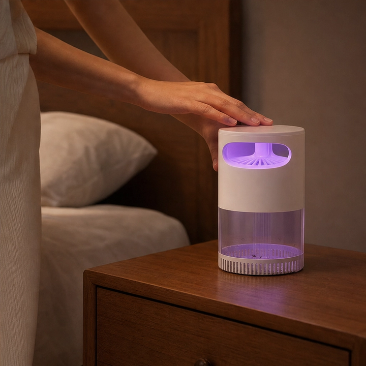 Hushvale™ – Silent Vortex UV Mosquito Trap Lamp for Bedrooms &amp; Nurseries + 50% OFF