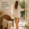 Saltaire™ – Textured Gauze Button-Up Shirt & High-Waisted Shorts 2-Piece Set + 50% OFF