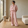 Linfold™ – Drape-Soft 2-Piece Set with Gold Zip & Wide-Leg Pants + 50% OFF