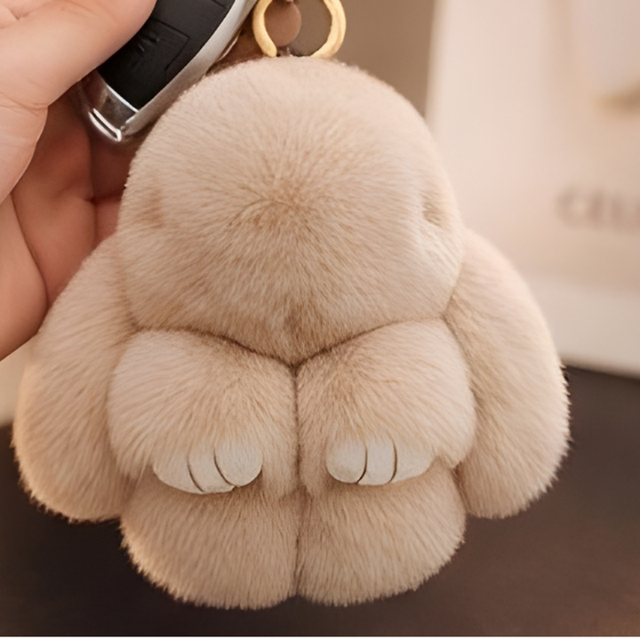 Pawsley™ – Soft Plush Bunny Keychain + 50% OFF