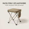 Perch™ – Ultralight Folding Stool with Built-In Carry Pouch & Phone Pocket + 50% OFF