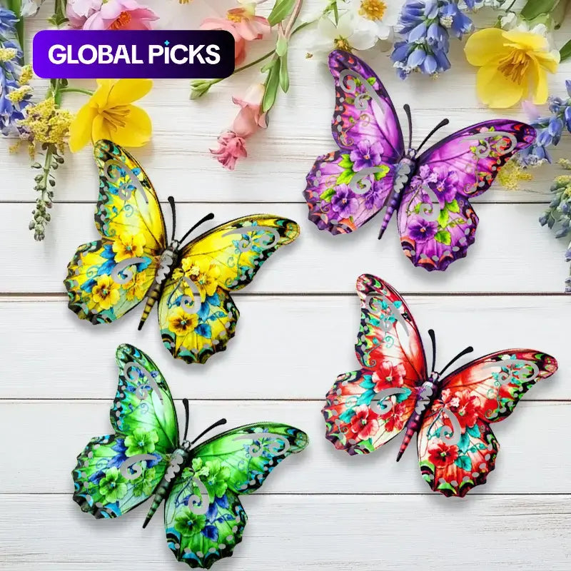 The AuraWing 3D Butterfly Decor — Bring Your Walls and Fences to Life! + 50% OFF