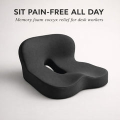 Spinerest™ – Memory Foam Coccyx Relief Ergonomic Seat Cushion + 50% OFF
