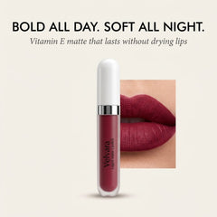 Velvara™ – Matte Liquid Lipstick Set, 10 Shades, Waterproof & Vitamin E + 50% OFF