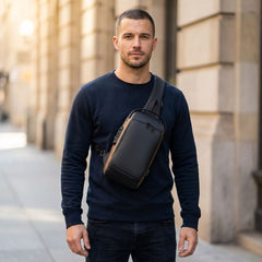 Cipher™ – Anti-Theft TSA Lock RFID Crossbody Sling Bag with USB Charging Port + 50% OFF