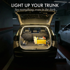 Lumivolt™ – 4M Cuttable LED Trunk Light Strip | Waterproof, No-Tool Install + 50% OFF