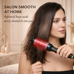 Lumiflo™ – 2-in-1 Infrared Ceramic Heated Styling Brush + 50% OFF