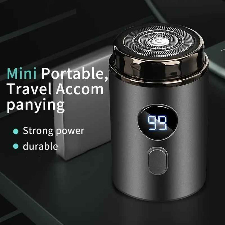Axil™ – Pocket-Sized Waterproof Electric Shaver with LED Battery Display + 50% OFF