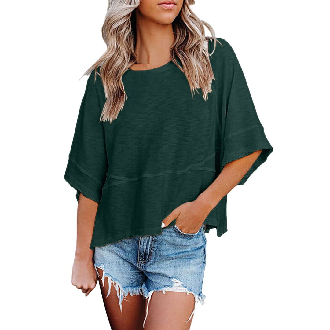 Willowdrift™ – Lightweight Batwing Crewneck Summer Tee + 50% OFF