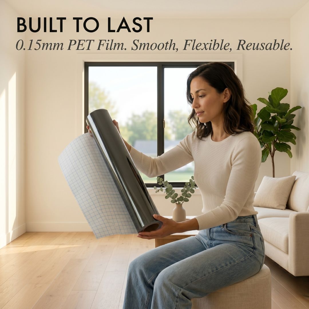 Veilstone™ – One-Way Mirror Privacy Film with Full DIY Kit &amp; Heat Block + 50% OFF