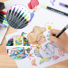 Minopia Acrylic Paint Pens for Vibrant Creations. 50% OFF