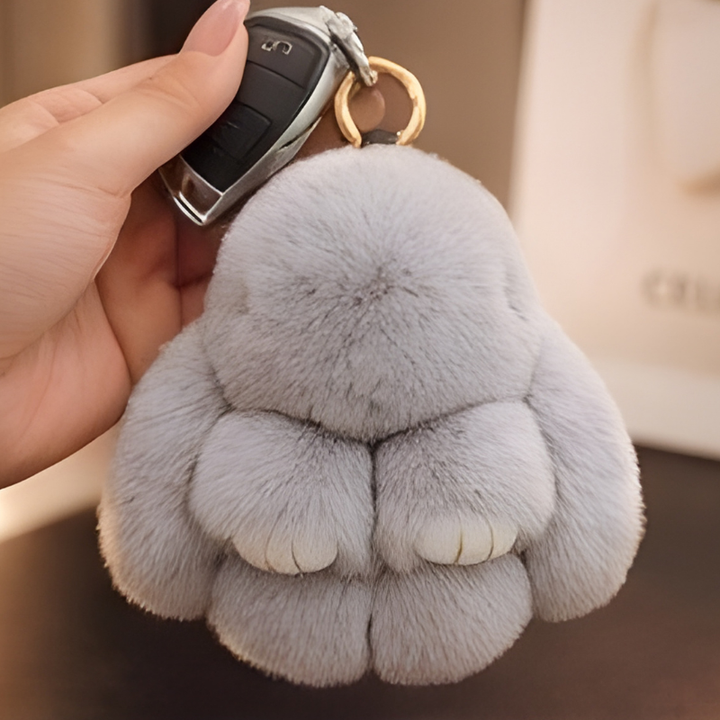 Pawsley™ – Soft Plush Bunny Keychain + 50% OFF