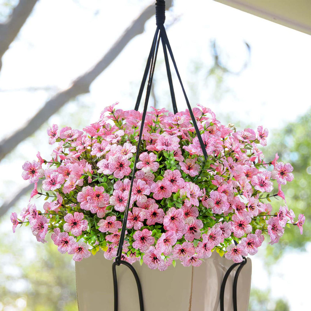 Hedgehollow™ – UV-Resistant Lifelike Artificial Outdoor Flowers + 50% OFF