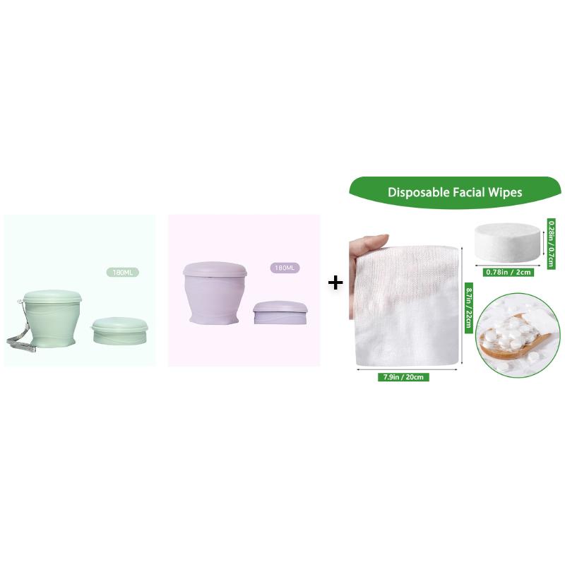Canteo™ – Leak-Proof Collapsible Silicone Travel Cup with Lid &amp; Wrist Strap + 50% OFF