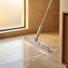 Swiftlide™ – 180° Pivot Head Floor Squeegee Broom with Extendable Handle + 50% OFF