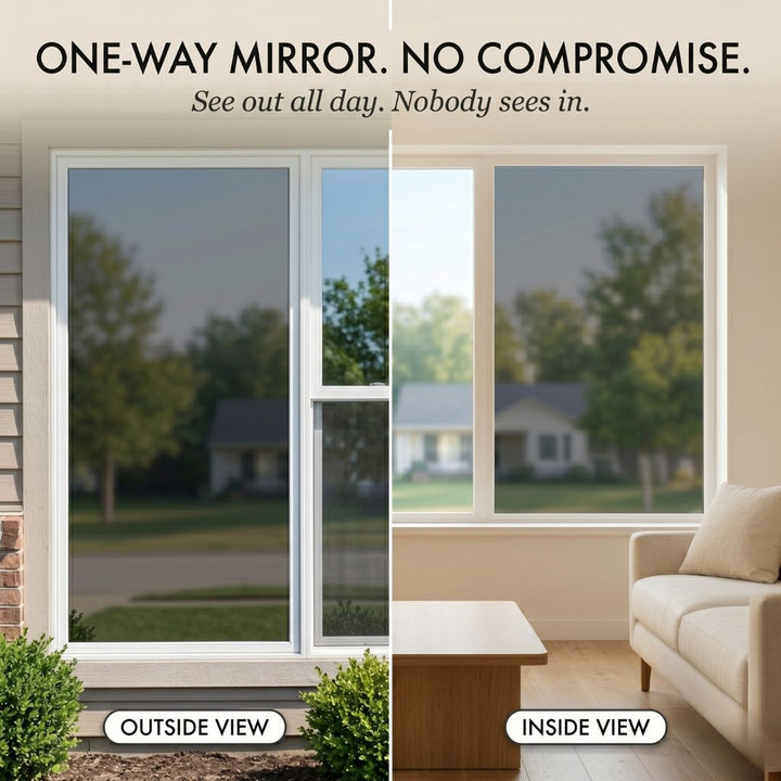 Veilstone™ – One-Way Mirror Privacy Film with Full DIY Kit &amp; Heat Block + 50% OFF