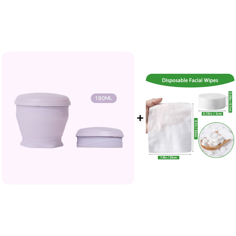 Canteo™ – Leak-Proof Collapsible Silicone Travel Cup with Lid &amp; Wrist Strap + 50% OFF