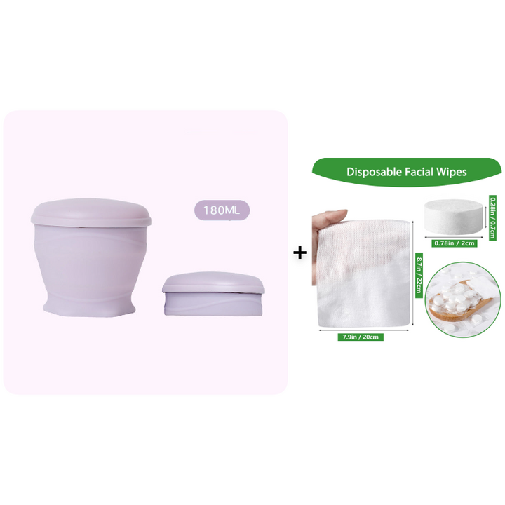 Canteo™ – Leak-Proof Collapsible Silicone Travel Cup with Lid &amp; Wrist Strap + 50% OFF