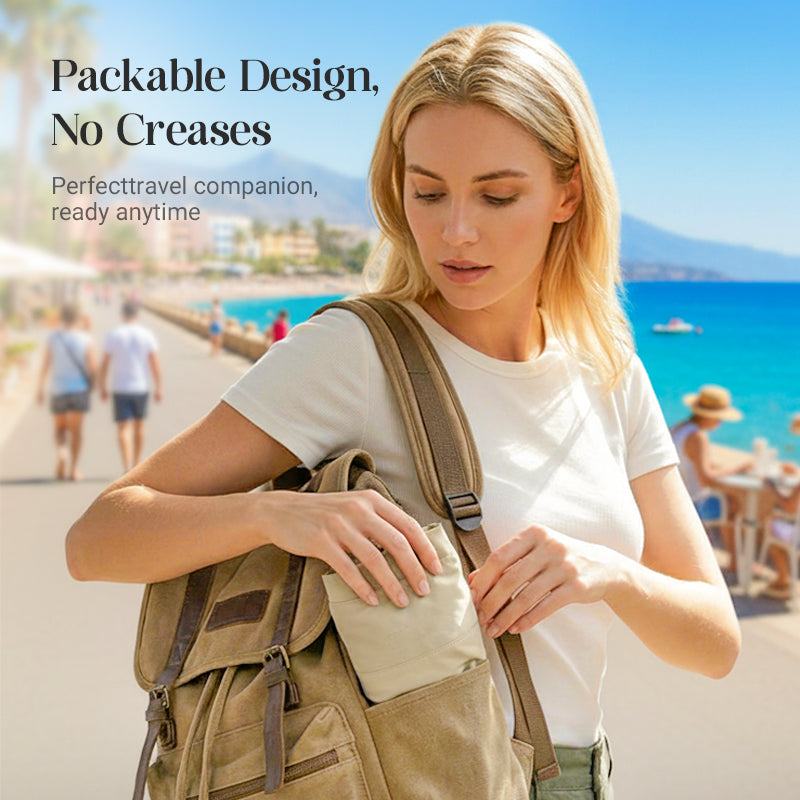 Shadecraft™ – UPF 50+ 360° Coverage Bucket Hat with Detachable Face Cover &amp; Neck Flap + 50% OFF