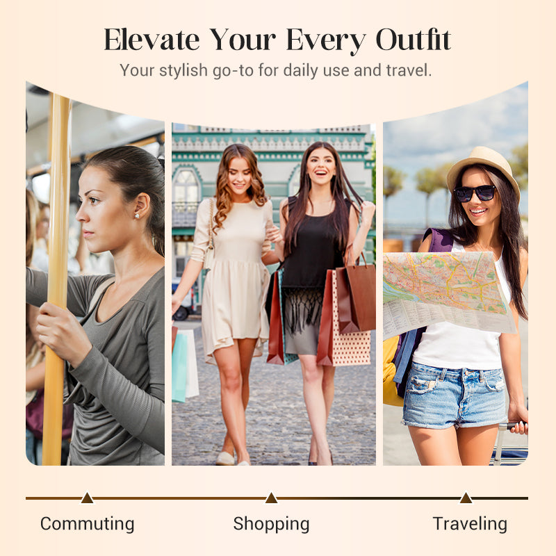 Mayfold™ – Slim RFID-Blocking Bifold Leather Wallet with Wristlet &amp; 17 Card Slots + 50% OFF