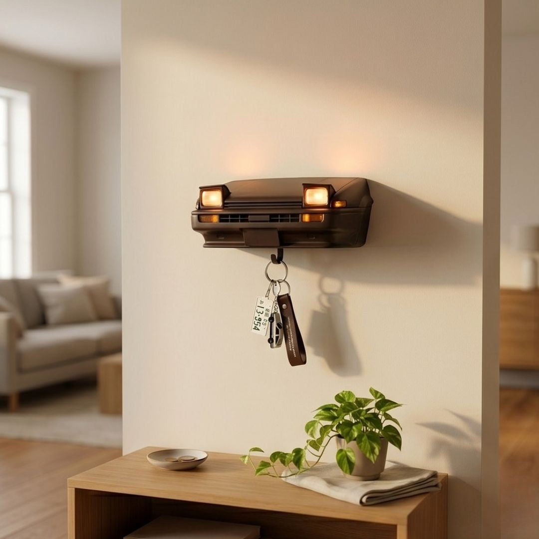 Hachiwerk™ – Retro JDM LED Pop-Up Headlight Key Holder + 50% OFF
