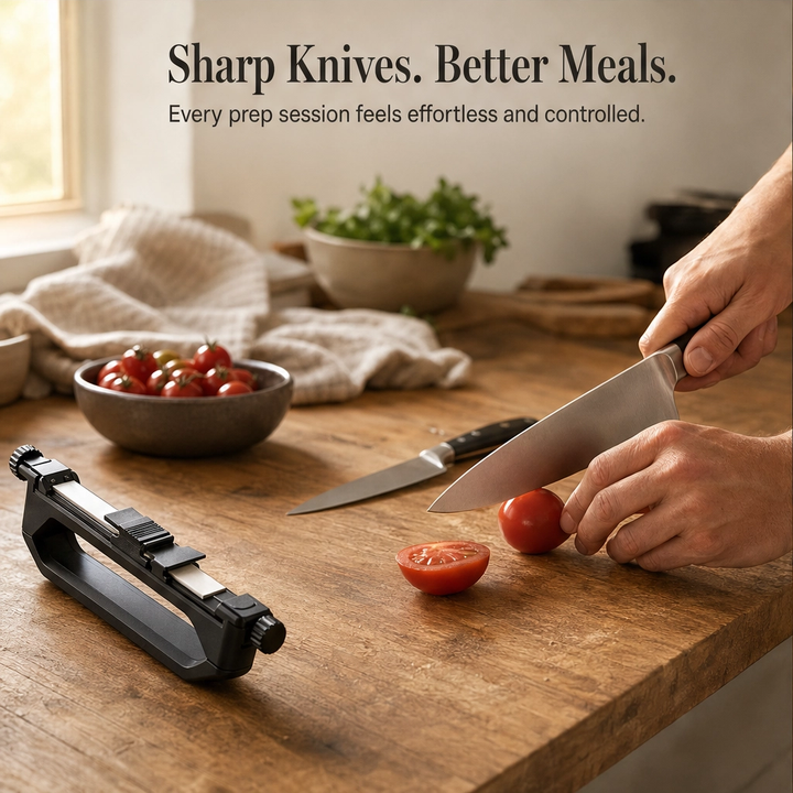 Whetlock™ – Angle-Locked Diamond &amp; Ceramic Field Knife Sharpener +50% OFF