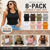 Ribelle™ – Ribbed Knit Tank Top with Built-In Bra Support + 50% OFF