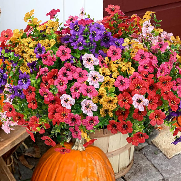 Hedgehollow™ – UV-Resistant Lifelike Artificial Outdoor Flowers + 50% OFF