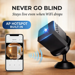 Vigilo™ – Mini HD Night Vision Security Camera, 150° Wide Angle, Motion Alerts, WiFi + 50% OFF