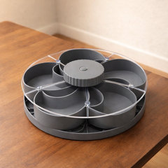 Gatherwell™ – Rotating 5-Compartment Snack & Serving Tray + 50% OFF