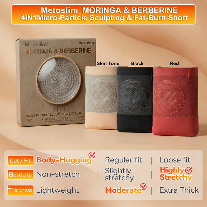 Coreva™ – Moringa &amp; Berberine Micro-Particle Sculpting &amp; Fat-Burn Shaping Shorts + 50% OFF
