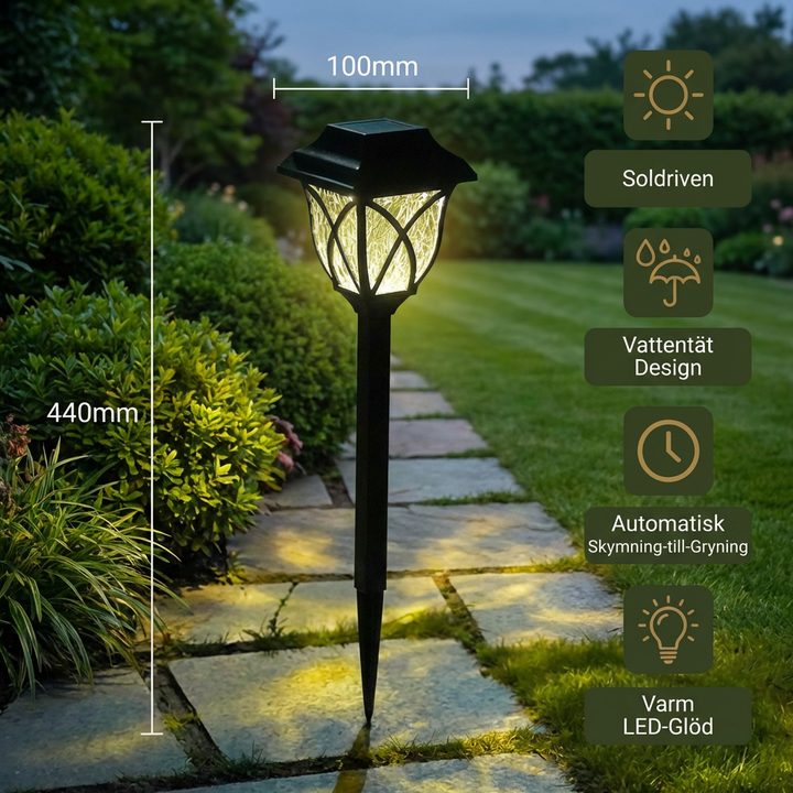 The AuraPath Solar Lanterns — Stylish &amp; Weatherproof Garden Lighting + 50% OFF