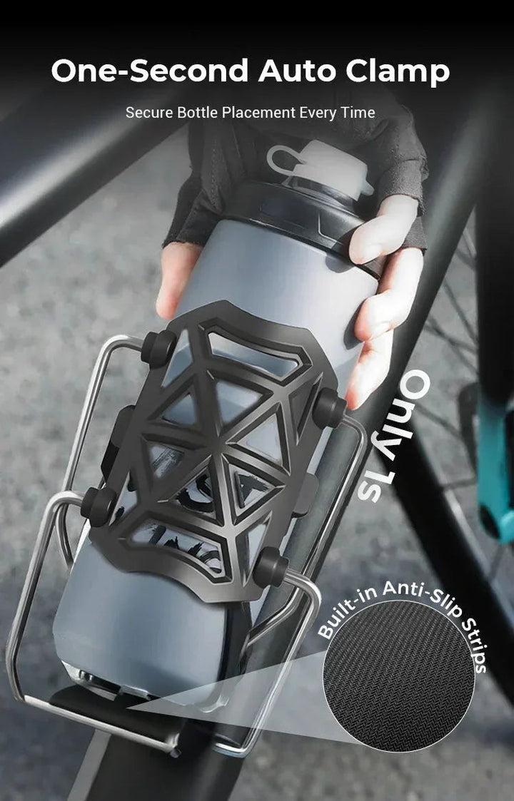 Talon™ – Adjustable 360° Auto-Clamp Bike &amp; Motorcycle Bottle Holder + 50% OFF