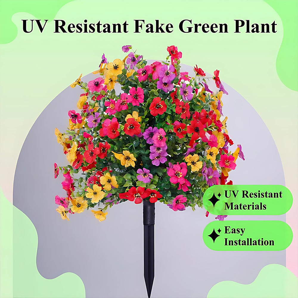 Bloomvale™ – UV-Resistant Weatherproof Outdoor Artificial Flowers + 50% OFF