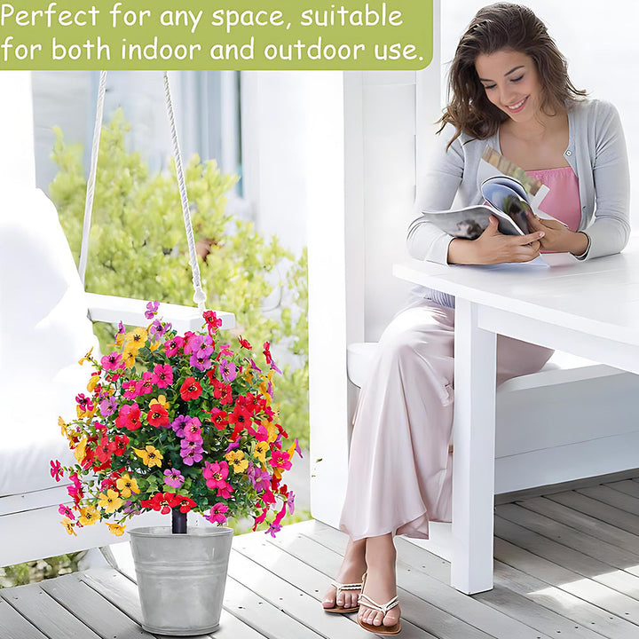 Bloomvale™ – UV-Resistant Weatherproof Outdoor Artificial Flowers + 50% OFF