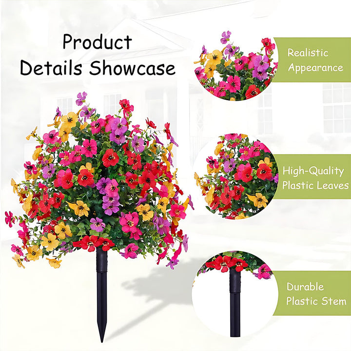 Bloomvale™ – UV-Resistant Weatherproof Outdoor Artificial Flowers + 50% OFF