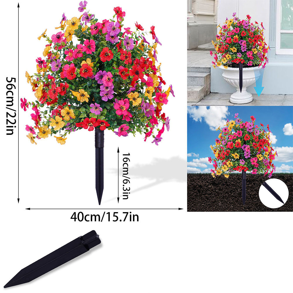 Bloomvale™ – UV-Resistant Weatherproof Outdoor Artificial Flowers + 50% OFF
