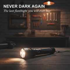 Torchvolt™ – 90,000 Lumen Rechargeable LED Tactical Flashlight + 50% OFF