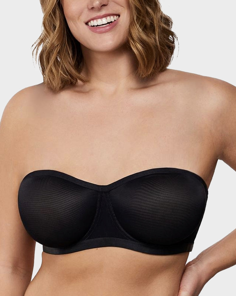 Bareloft™ – Stay-Put Strapless Mesh Underwire Balconette Bra with Convertible Straps + 1+1 FREE