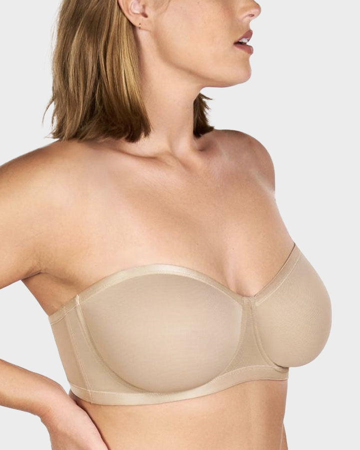 Bareloft™ – Stay-Put Strapless Mesh Underwire Balconette Bra with Convertible Straps + 1+1 FREE