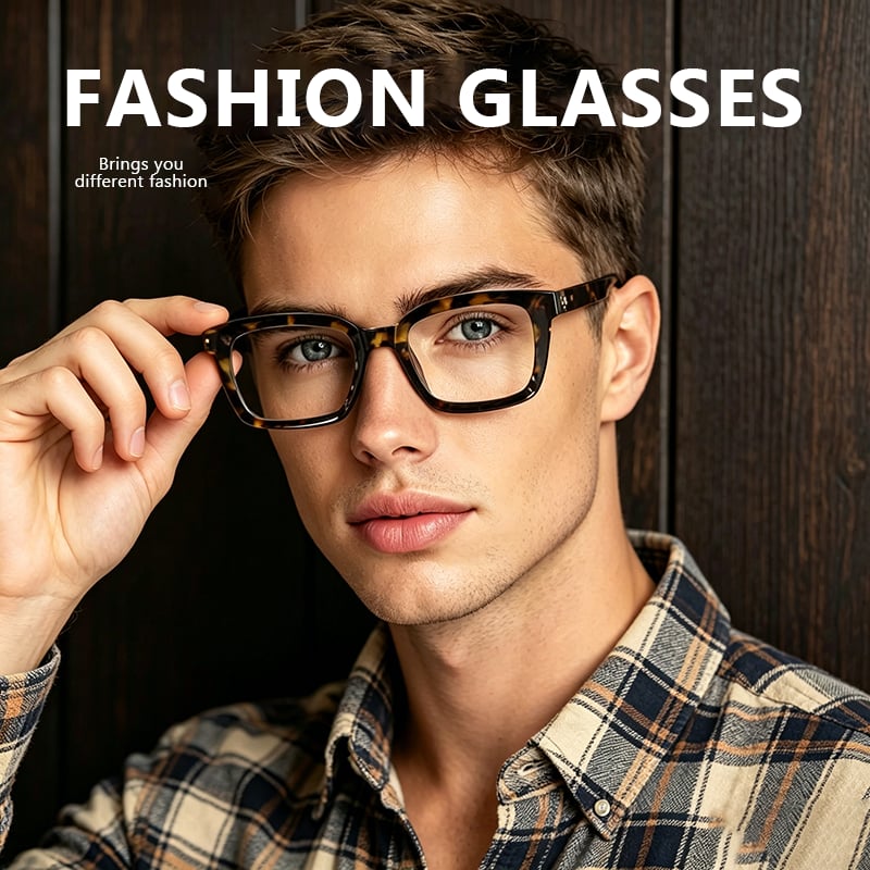 Foclair™ – Oversized Square Blue Light Blocking Reading Glasses + 50% OFF