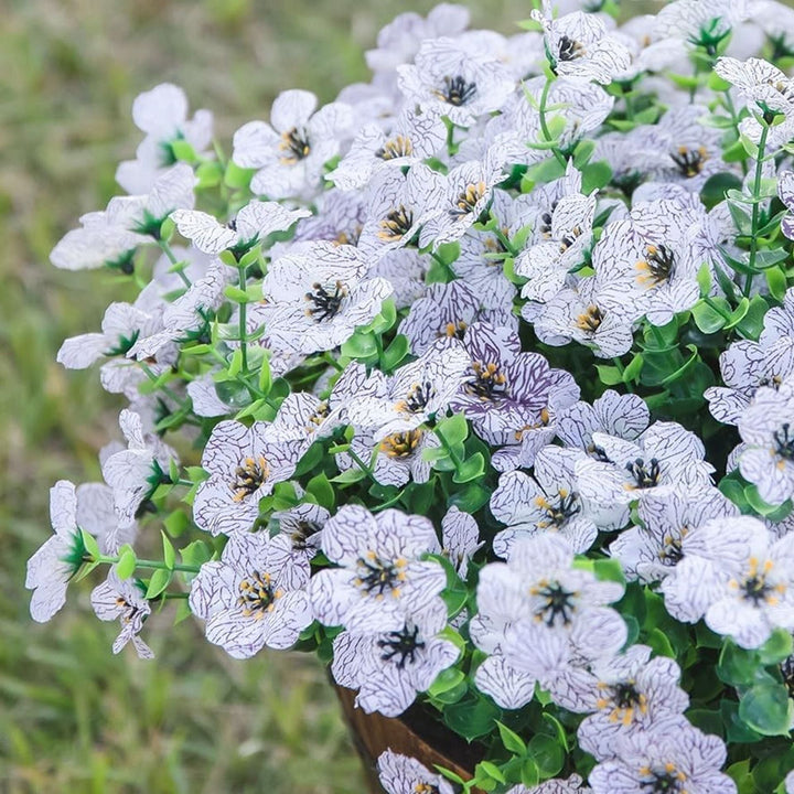 Hedgehollow™ – UV-Resistant Lifelike Artificial Outdoor Flowers + 50% OFF
