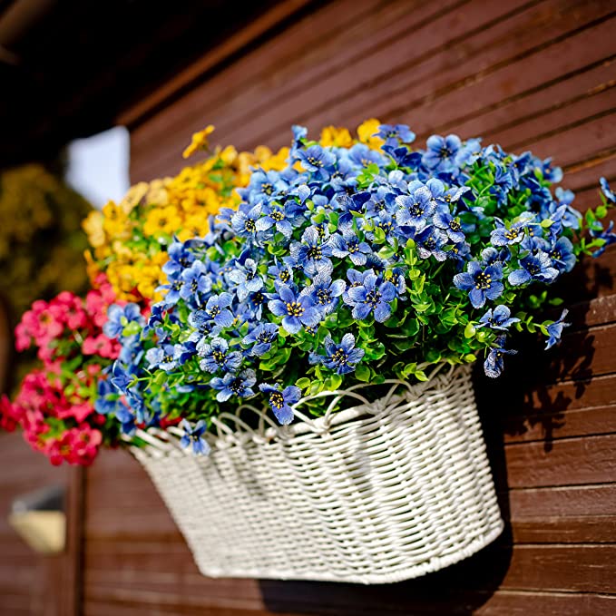 Hedgehollow™ – UV-Resistant Lifelike Artificial Outdoor Flowers + 50% OFF