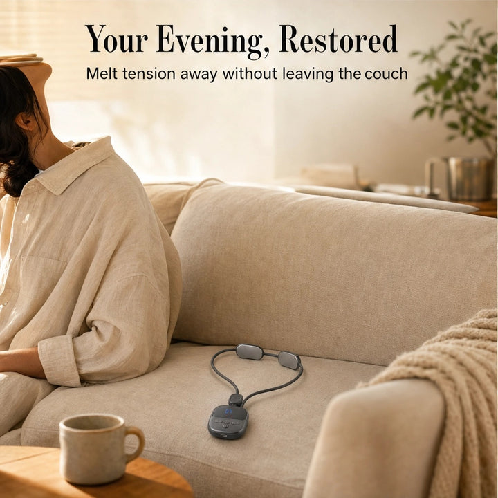 Soma Arc™ – EMS + Heat Therapy Cordless Neck Relief Device + 50% OFF