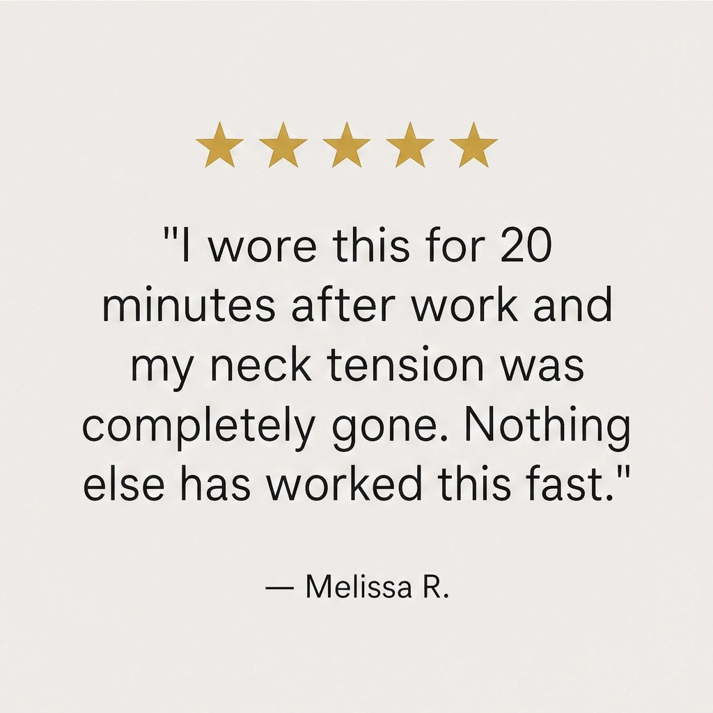 Soma Arc™ – EMS + Heat Therapy Cordless Neck Relief Device + 50% OFF