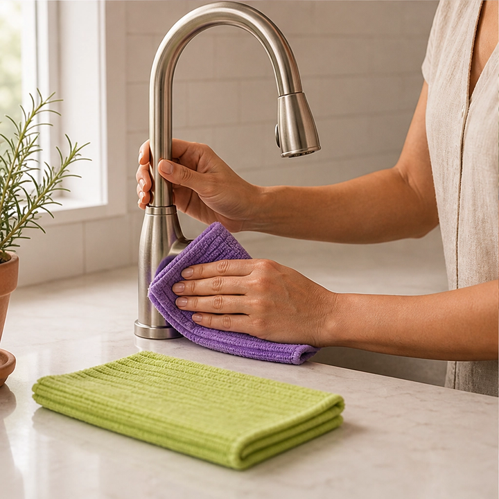 Tidwell™ – Reusable Tear-Off Microfiber Cleaning Cloths (50-Pack Roll) + 50% OFF